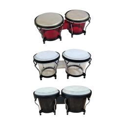Bongo Drum Set para crianças, mão Africano ajustável tambor, 6 "e 7" - Image 1
