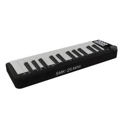 Mini USB MIDI teclado controlador com acordes inteligentes, modos de escala, arpejador para produção musical, 25 teclas - Image 1