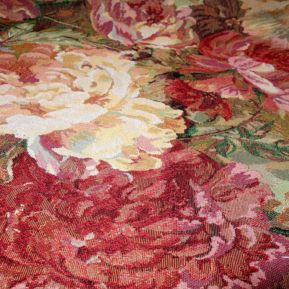 Jacquard Tecido Pintura A Óleo Estilo, Handmade DIY Vestido, Brasão Presente, Vestuário Designer, Material De Linho De Algodão, Metros De Costura - Image 1