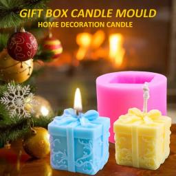 Nova vela 3d moldes de cera de soja molde de silicone aromaterapia gipsita presente de natal vela diy molde de vela artesanal sabão molde - Image 3
