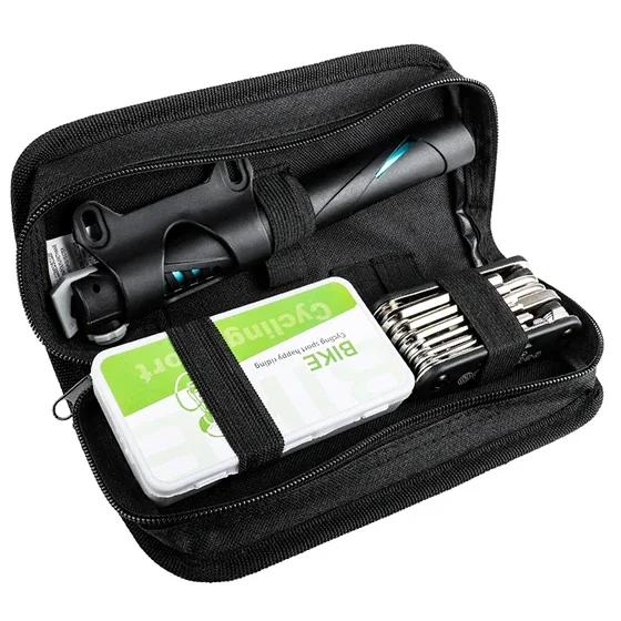 Kit Completo de Ferramentas de Reparo para Bicicleta West Biking: Bomba, Chave de Fenda e Multiferramenta para Ciclistas