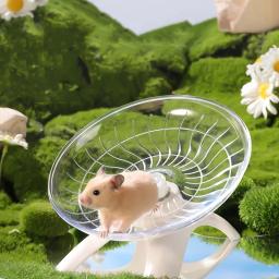 Roda de prática de corrida silenciosa para animais de estimação, hámster, mouse, ouriço, papagaio, escolha ideal para animais pequenos, escolha silenciosa e segura - Image 1