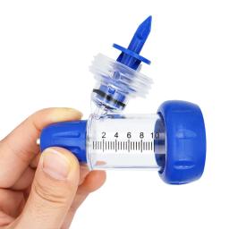Veterinária Ajustável Seringa Contínua Dose Tubos, Animal Vaccine Injector, Medicine Feeder Acessórios, 1 ml, 2 ml, 5 ml, 10ml - Image 3