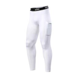 ARSUXEO-Calças de Compressão Masculina, Calças de Moto, Esqui, Bicicleta, Bicicleta, Corrida, Esportes, Camada Base, Quente, Verão, K5 - Image 1