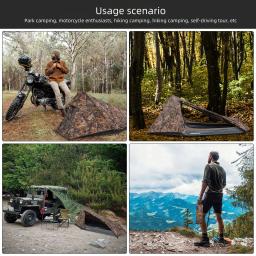 Barraca De Toldo De Acampamento, Material De Viagem, Equipamento De Caminhada Natureza, Tendas De Uma Pessoa, Abrigos De Caminhada, Entretenimento Esportivo - Image 4