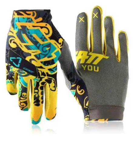 Luvas de Motocicleta Off-road Downhill MTB Proteção para Ciclismo Coloridas 25 Unidades