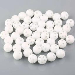 Sino plástico redondo para animal de estimação, bola oca com dupla camada, brinquedo para hamster, gato e cachorro, 10pcs - Image 1