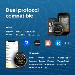 Coleção AliExpress GEOID-HS500 Monitor de Freqüência Cardíaca, Equipamentos De Fitness, Ant Bluetooth Sensor, Rastreamento De Correia De Peito, Luz LED - Image 3