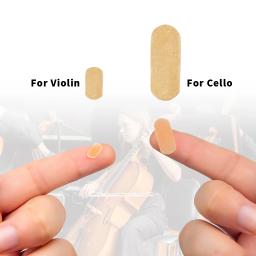 Conjunto de ponte para violoncelo, 5 peças, protetores de cordas, instrumentos musicais acessórios - Image 3