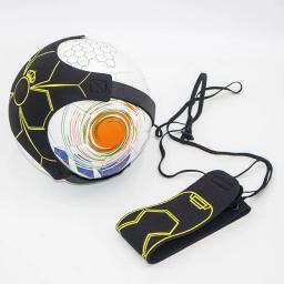 Treinador de Futebol Ajustável para Adultos e Crianças, Equipamento de Treino de Bola de Futebol, Prática Solo, Cinto Elástico, Assistência Desportiva - Image 5