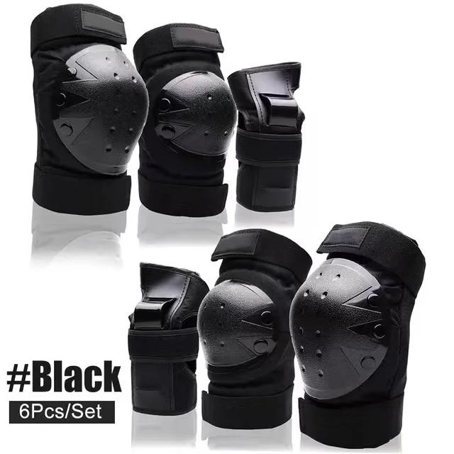 Equipamento de Proteção para Joelhos e Cotovelos Feminino e Infantil - Ideal para Patinação, Skate e Equitação em Linha