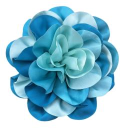 20cm tecido grande flor broche pino cachecol botão corsage moda lapela pinos para mulheres festa roupas acessórios emblemas presentes - Image 2