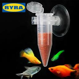 Alimentador automático de peixes Salmoura, Camarão, Alimentador de ovos, Red Worm Feeding Funnel Cup, Acessórios de aquário, Betta Food Feeding Tools - Image 1