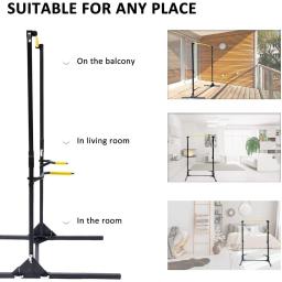 Barra de tração e mergulho para homens e mulheres, torre dobrável, equipamento multifuncional de fitness, ginásio em casa, £ 200 - Image 2