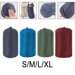 Nylon compressão saco de dormir leve saco de dormir, ótimo para mochila, caminhadas e camping - Image 3