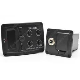 Captador de guitarra acústica com afinador LCD, EQ equalizador Preamp, Captador Piezo Folk, acessórios de guitarra, série 2 bandas, 3 bandas, 4 bandas - Image 5