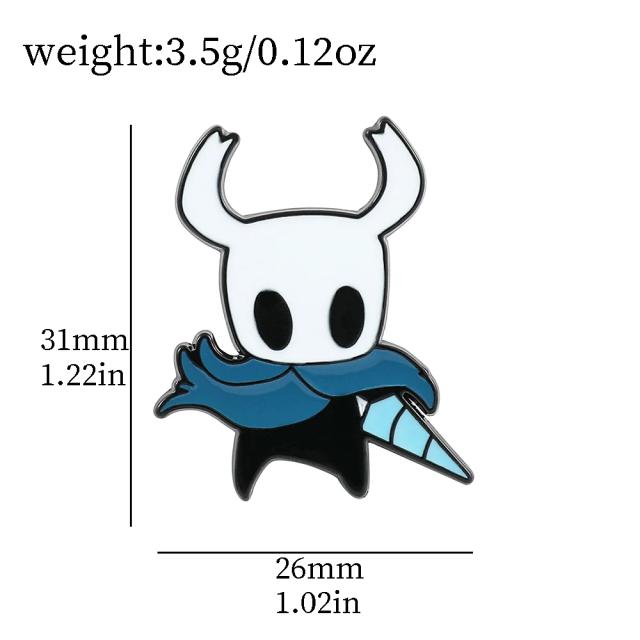 Hollow Knight Broche Esmalte Metal Hornet Cosplay