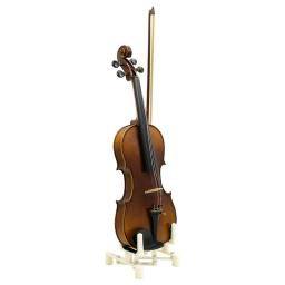 Suporte de violino ajustável, dobrável, portátil, de cordas, acessórios para instrumentos musicais, retrátil, suporte, esponja - Image 5