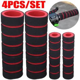 Bicicleta e Motocicleta Guiador Espuma Esponja Grip Cover, Universal Anti-Slip Soft Guiador, Modificação Acessórios, 4pcs por conjunto - Image 5