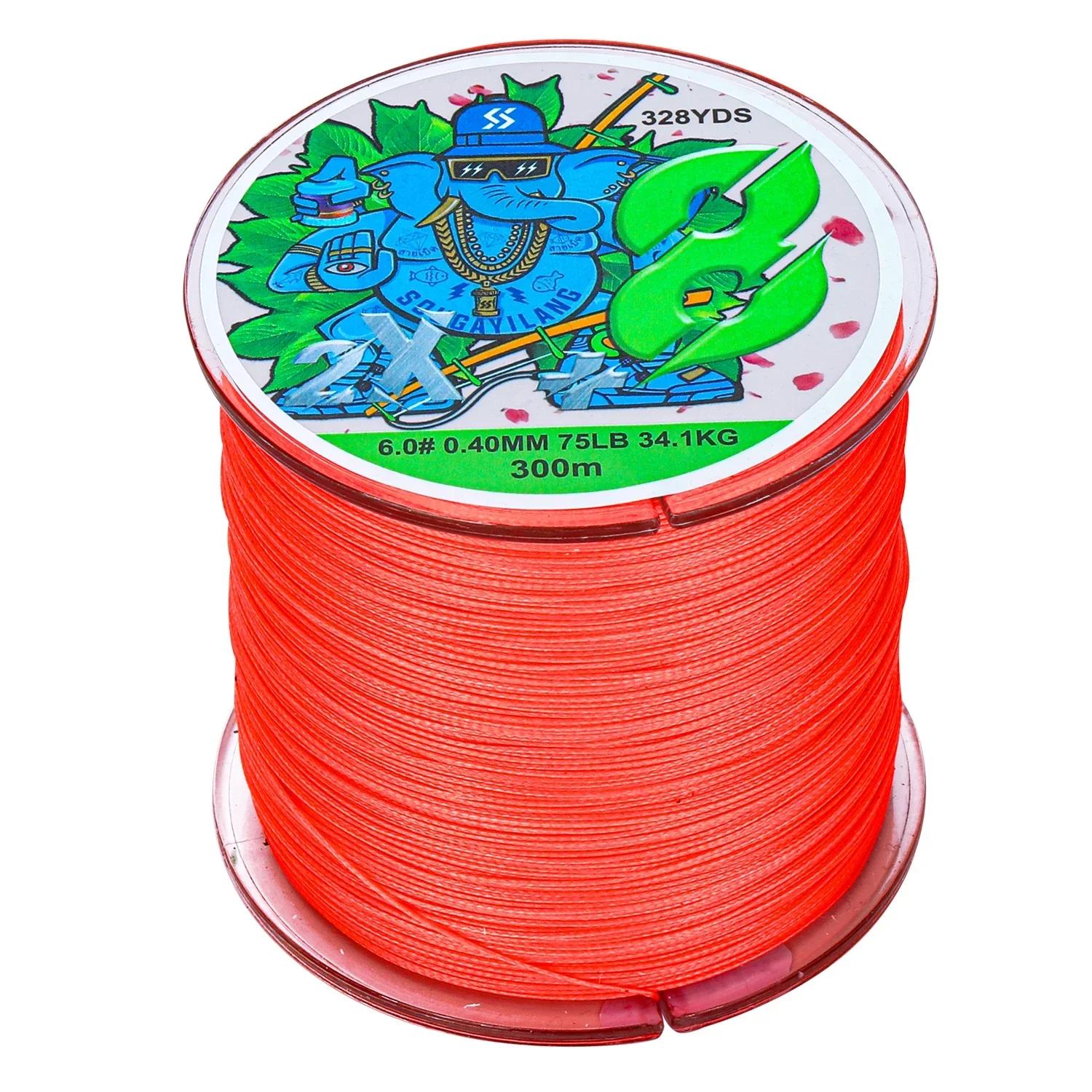 Sougayilang-Linha de pesca trançada, carpa multifilamento, 8 vertentes, resistente à abrasão, X8, 300m, 16 a 75lb - Image 1