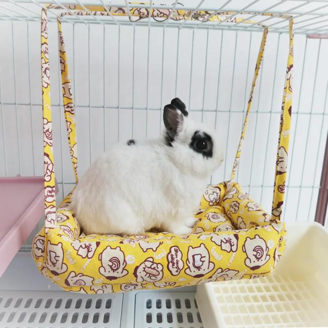 Cama Pendurada de Algodão para Pequenos Animais de Estimação: Ninhos Quentes para Hamsters, Ratos e Coelhos