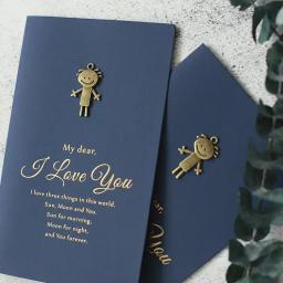 Amor Gift Card com Envelope, Presente do dia dos namorados, aniversário, presente de aniversário para namorada, namorado presente, presentes de casamento - Image 4