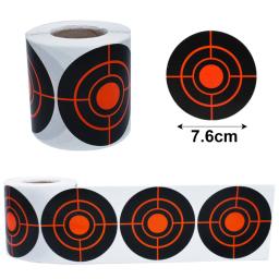 Adesivos auto-adesivos para tiro e caça, Adesivo de pontos alvo, Alvos reativos, Prática e Treinamento Adesivo, 7.50cm - Image 6