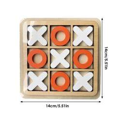 Brinquedo clássico interativo XO Game para crianças e adultos, Decoração de mesa de café, Jogos Divertidos, Educacional, Cérebro, Estratégia, Puzzle - Image 5
