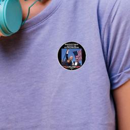 Pins de lapela Trump, broches Save America Again, joia de vidro, nova moda, personalidade, acessórios para bolsas, 2024 - Image 4