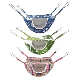 Hammock de cobaia quente para animais de estimação, brincar e descansar, gaiola de cama pequena, adequada para chinchila, papagaio, açúcar, furões, hamster, dormindo - Image 5