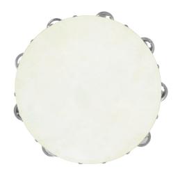 Pele De Carneiro Pandeiro Para Educação Iluminada, 10 Polegadas, Percussão De Madeira Instrumentos - Image 1