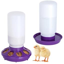 Balde alimentador de frango, Fonte de água automática, Chick Drinker Bucket, Beber Codorna Beber, Equipamento Bird, Waterer, 1L - Image 1