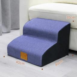 Fácil Acesso Escada Pet para Pequeno e Médio Cães e Gatos, Fácil Acesso, Escada de Cama, Durable Kitten and Puppy Ramp - Image 6