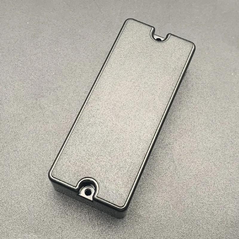 Humbucker Pickup Cover para baixo elétrico, tipo fechado, selado, fechado, 2 furos, fosco, acessórios de guitarra elétrica, 4, 5, 6 cordas, corda, 2pcs - Image 1