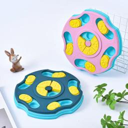 Brinquedos interativos do enigma do alimentador lento para animais de estimação, Brinquedos do enigma do cão, Puppy IQ Food Dispenser, Comer lentamente, Tigela antiderrapante, Jogo de treinamento do gato - Image 2
