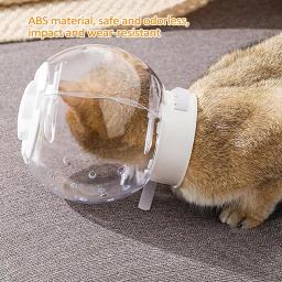 Focinho de gato com aparador de unhas, Grande capacete de astronauta, Máscara de preparação, Anti mordida, Capas de pata respirável - Image 5