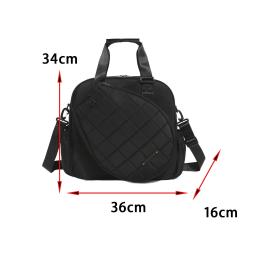 Bolsa de tênis resistente à água para homens e mulheres, Bolsa crossbody grande com alça de ombro, Bolsa de raquete - Image 6