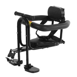 Sela de segurança infantil com pedais e apoio, Assento de bicicleta MTB, Road Bike, Acessórios de ciclismo ao ar livre, Segurança infantil, 2024 - Image 1