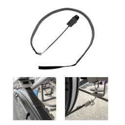 Cinto de resistência para bicicleta ergométrica, cinto de resistência, ginásio, portátil, casa, uso interno, prático, correia de fricção - Image 1