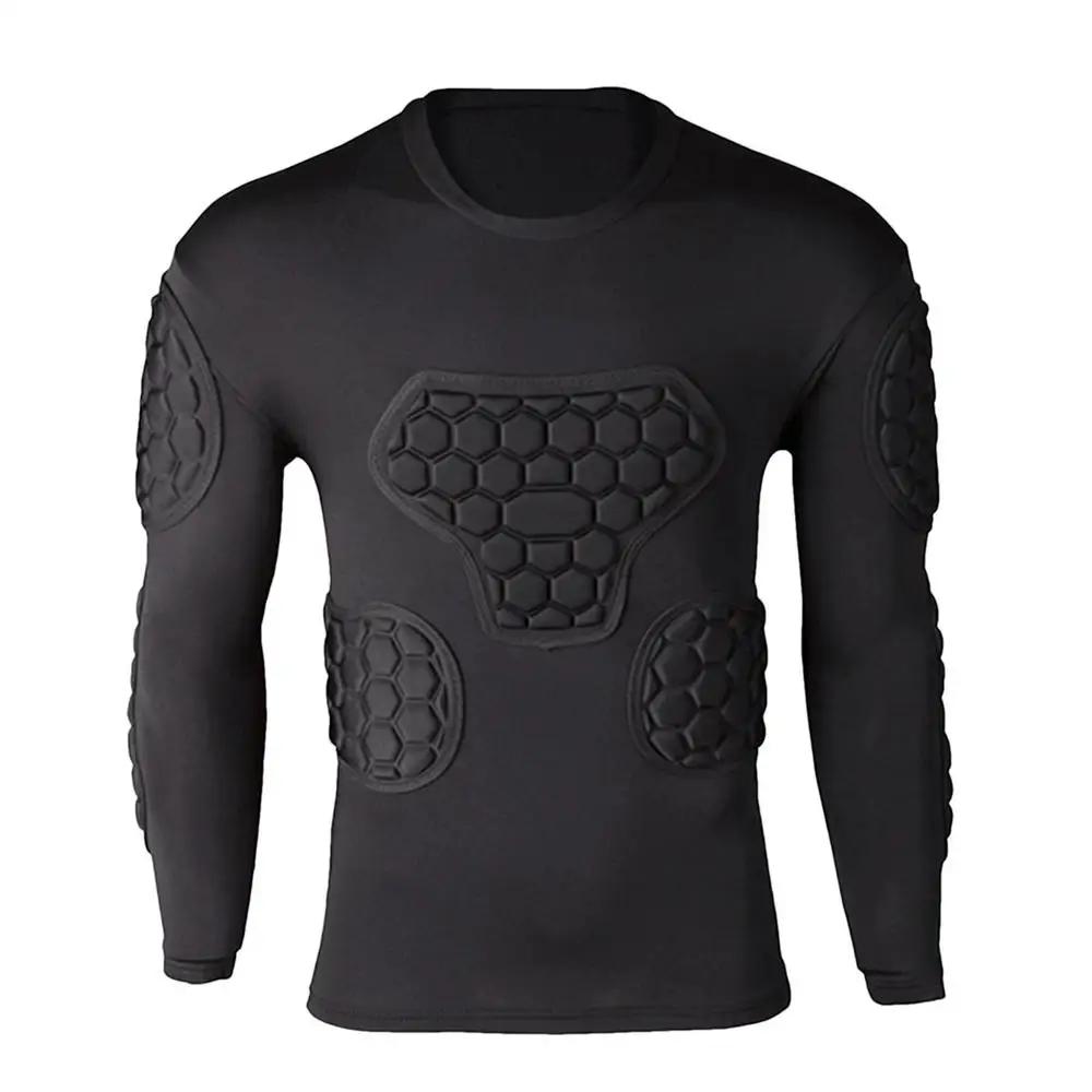 Camisas acolchoadas profissionais e calças Protetor, goleiro Jerseys, Uniforme, EVA Esponja, Cotovelo, Joelho, Futebol, Futebol, Grosso - Image 1