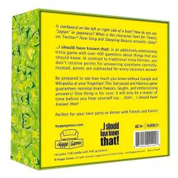 Jogo de cartas, jogo de tabuleiro verde, 110 cartas com 400 + questões sobre coisas que você deve saber, para festa familiar - Image 2