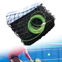 Quadra de tênis padrão Rede, Sports Net, Equipamento de treinamento, Polietileno, Jogos formais informais Campos de competição - Image 2