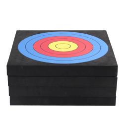 50*50cm ao ar livre esportes de caça tiro com arco acessórios eva espuma alvo com papel alvo tiro com arco alvo papel bullseye - Image 5