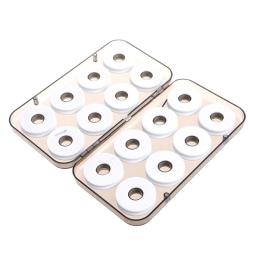 Espuma Carretéis Line Box, Pesca Tackle Box, Winding Board, Pesca Linha Eixo, Lure Gancho, Rig Isca, Estojo de armazenamento, 8 Pcs, 16Pcs - Image 4