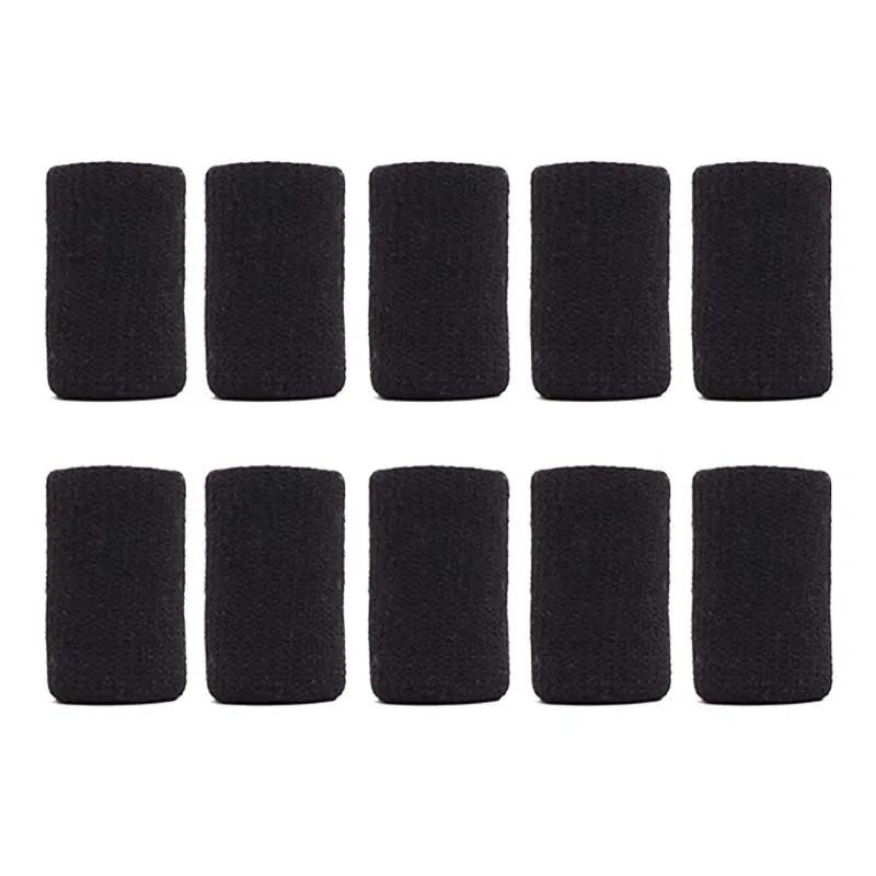 Elastic Finger Protector para esportes ao ar livre, protetor de dedos, mangas elásticas, mangas anti arranhões, basquete e vôlei, 10PCs - Image 1