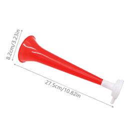 Plástico trompete cheer chifres para crianças, acessórios cheerleading, para fãs de futebol, 1pc - Image 4