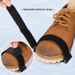 Sapatos chuteiras de gelo 7 pontas fita fixadora ajustável antiderrapante botas de escalada ao ar livre apertos de neve gelo crampons pinça - Image 3
