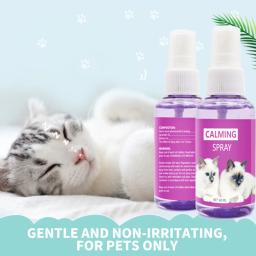 Spray Calmante Anti-Stress Feromônio para Gatos, Fadiga Emocional, 60ml - Image 5