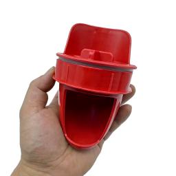 Alimentador de aves à prova de chuva, Gravity Feed Kit para baldes Barris Bins Troughs, DIY Aves Alimentação Suprimentos - Image 5