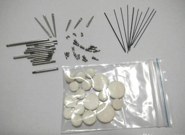 Peças de Reparo para Clarinete: Haste de Eixo, Parafuso, Reed, Mola de Agulha e Esteira